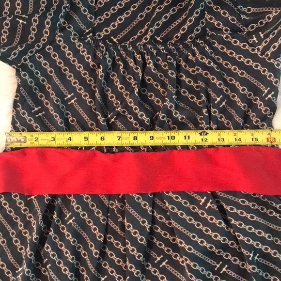 Happie Loves It Empire Dress With Sash Tie Waist. - Picture 2 of 8